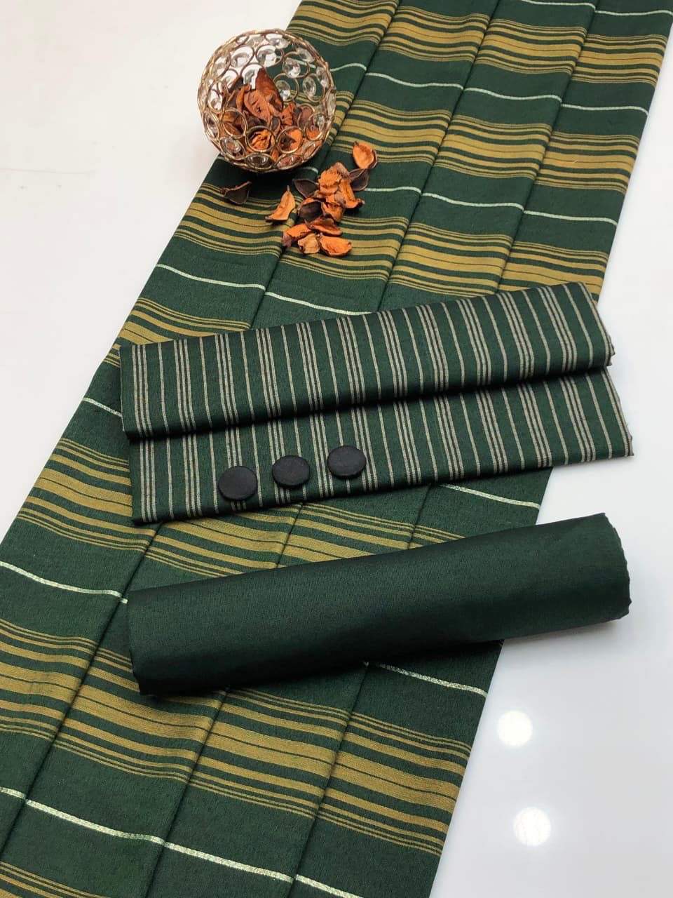 3pc Multani Susi Suit (Green)