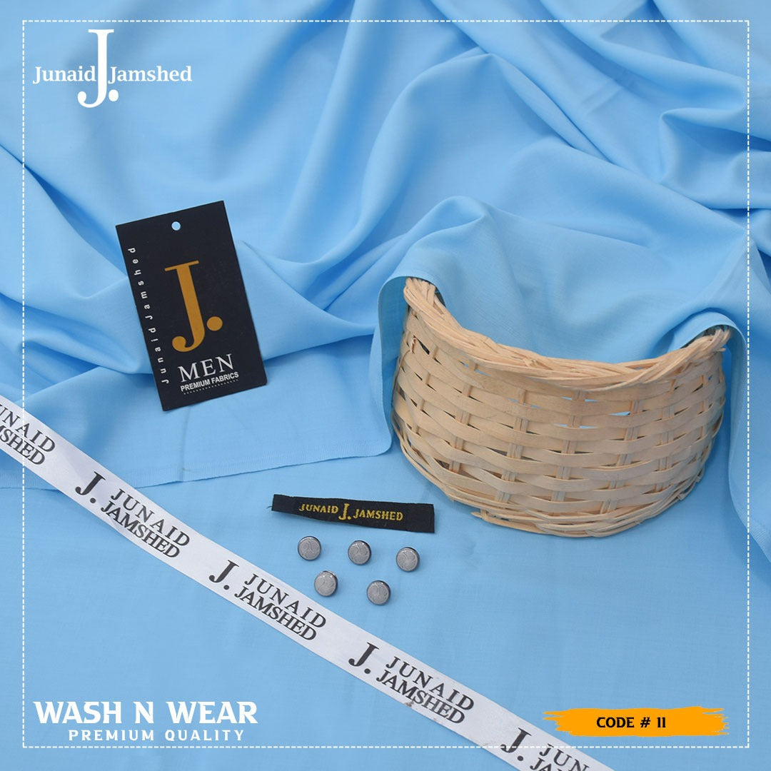 j. wash and wear suit in light sky blue