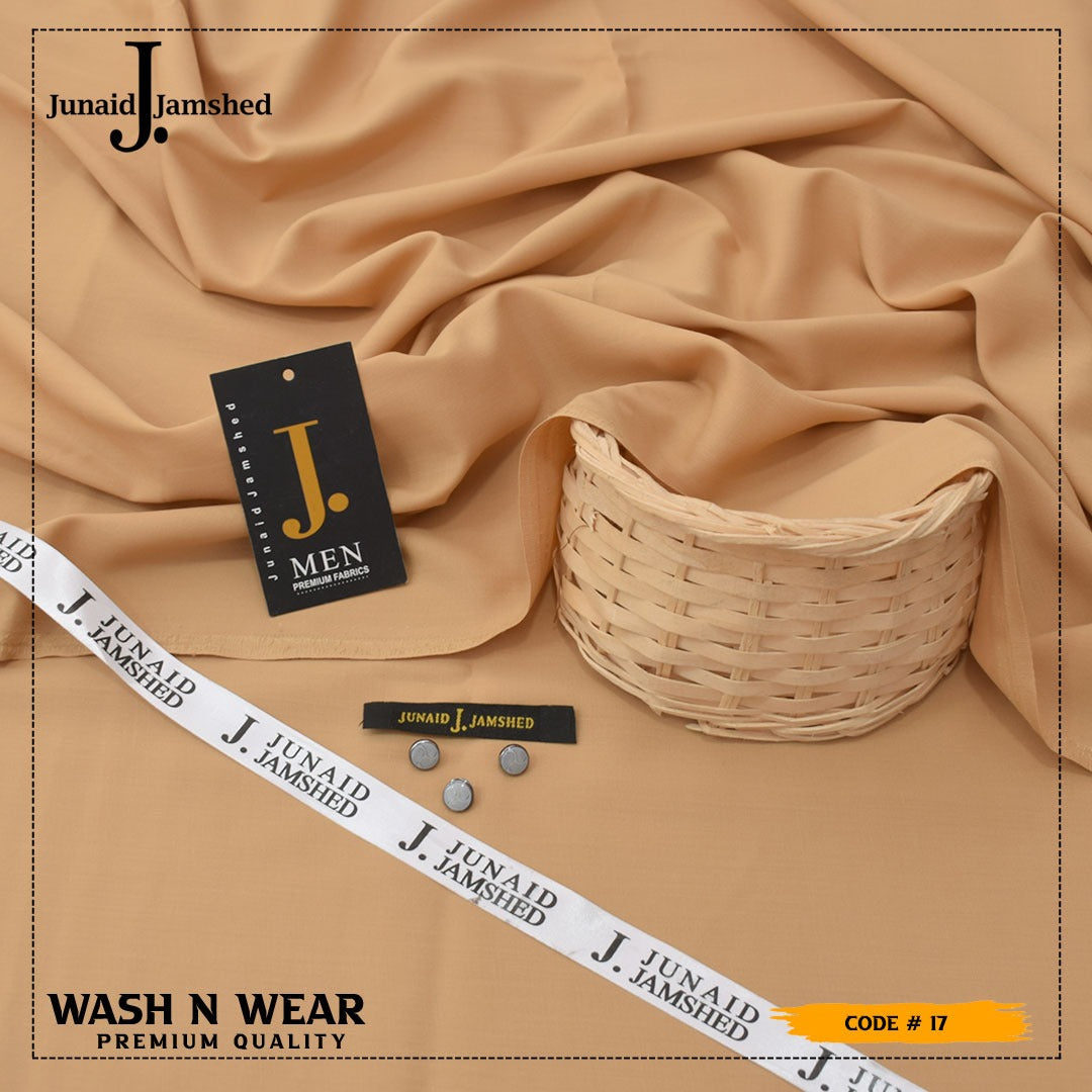 j. wash and wear suit in peach